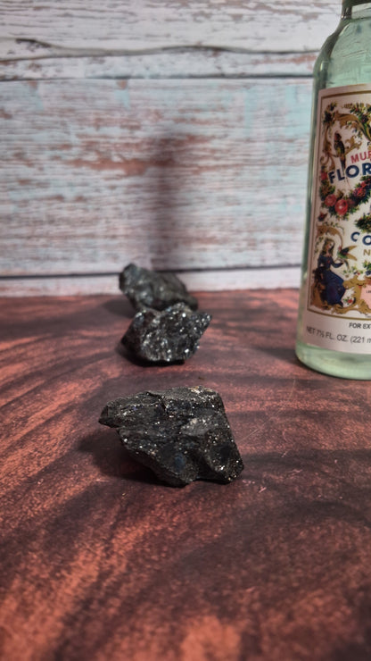 Black Tourmaline - [Rough]