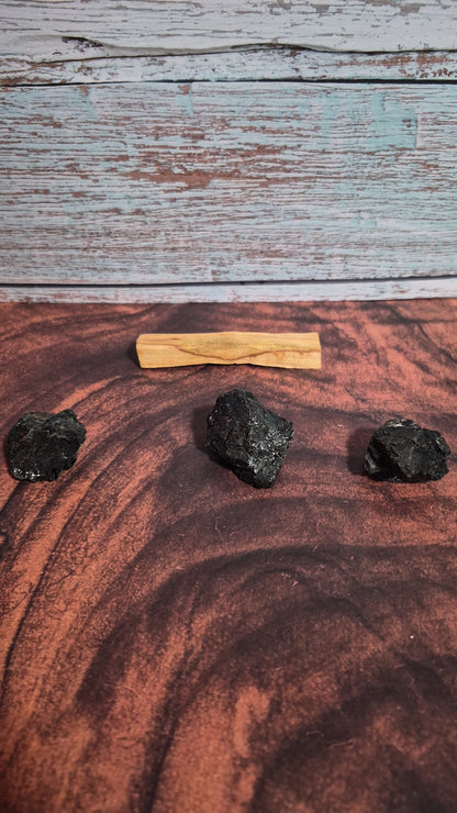 Black Tourmaline - [Rough]