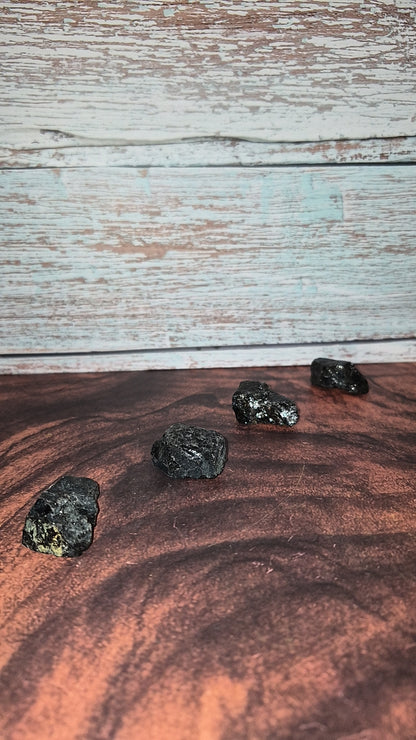Black Tourmaline - [Rough]