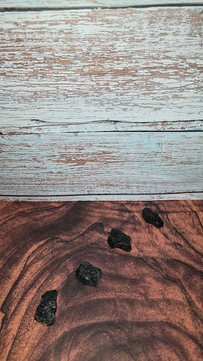 Black Tourmaline - [Rough]