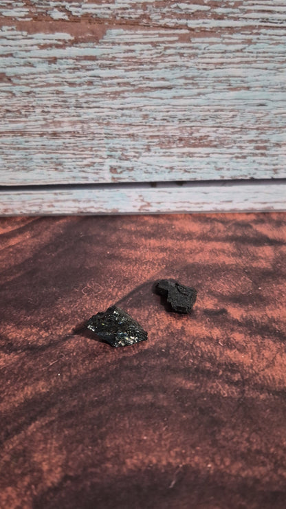 Black Tourmaline - [Rough]