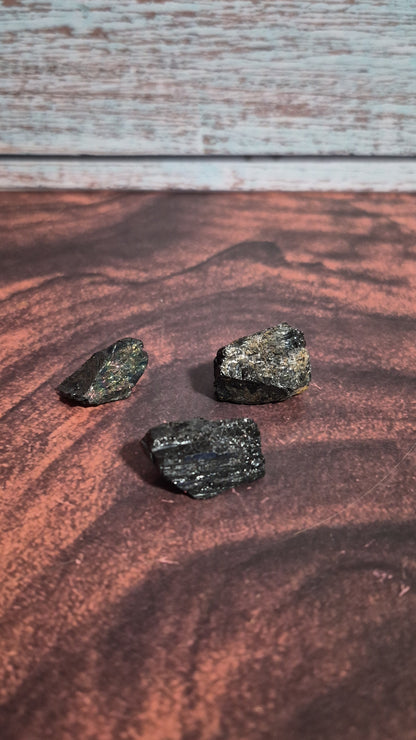 Black Tourmaline - [Rough]