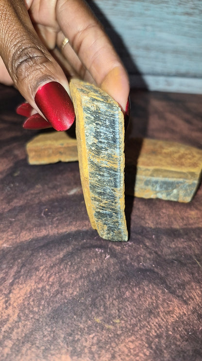 Blue Tiger's Eye - [Rough]
