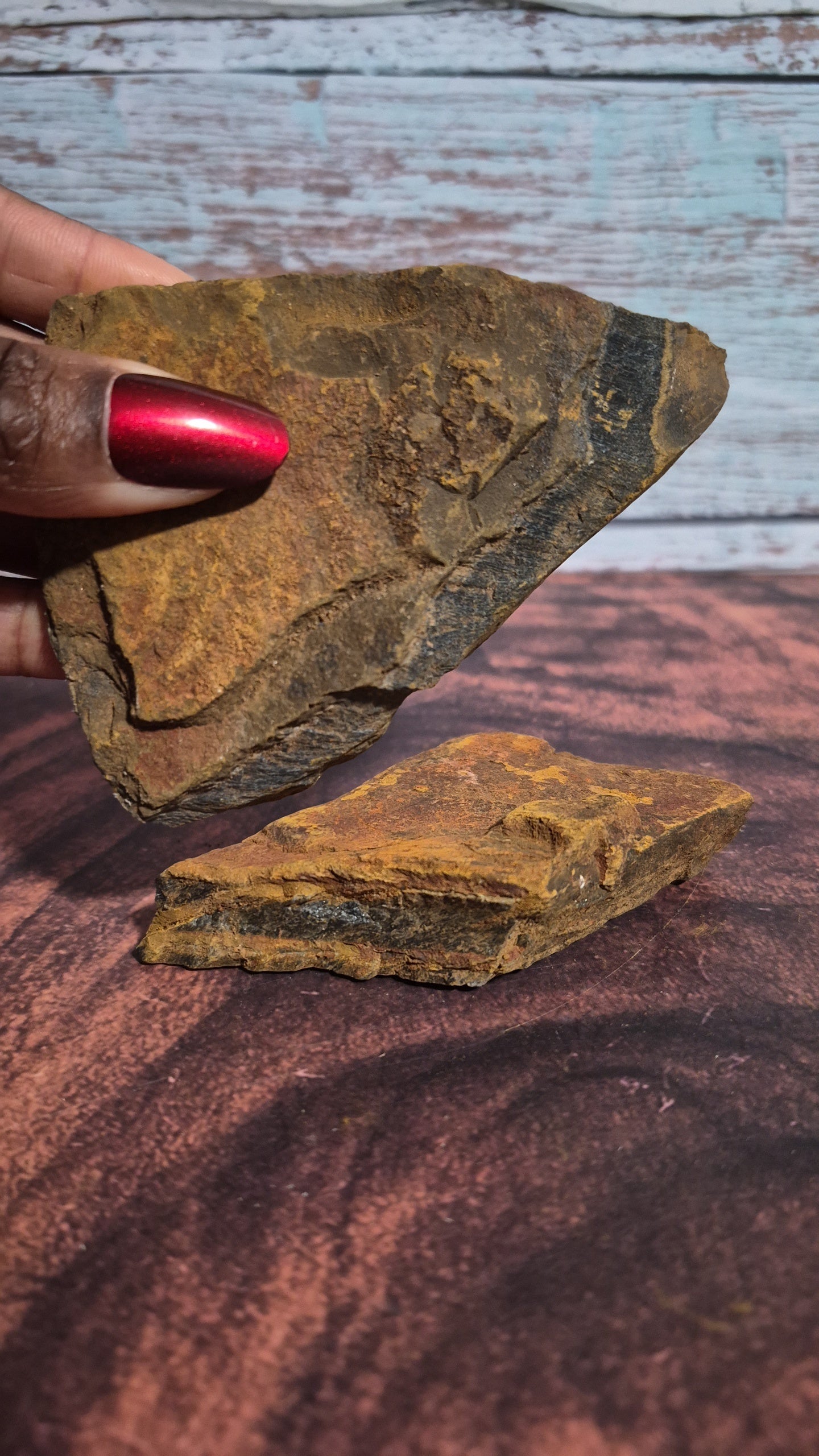 Blue Tiger's Eye - [Rough]