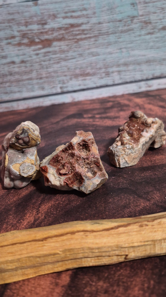 Crazy Lace Agate - [Rough]