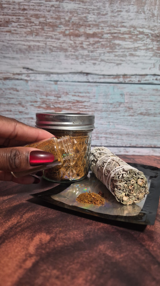 Container of Fire "Hot Foot" Powder