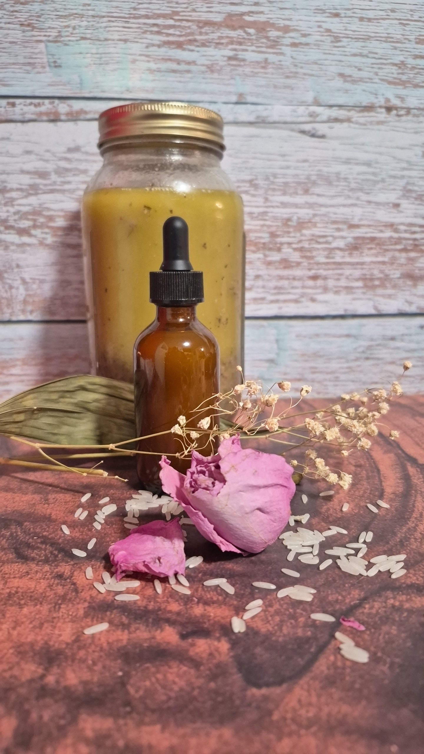 Lotus Flower | Crown Chakra Edge + Hair Strengthening & Growth Oil