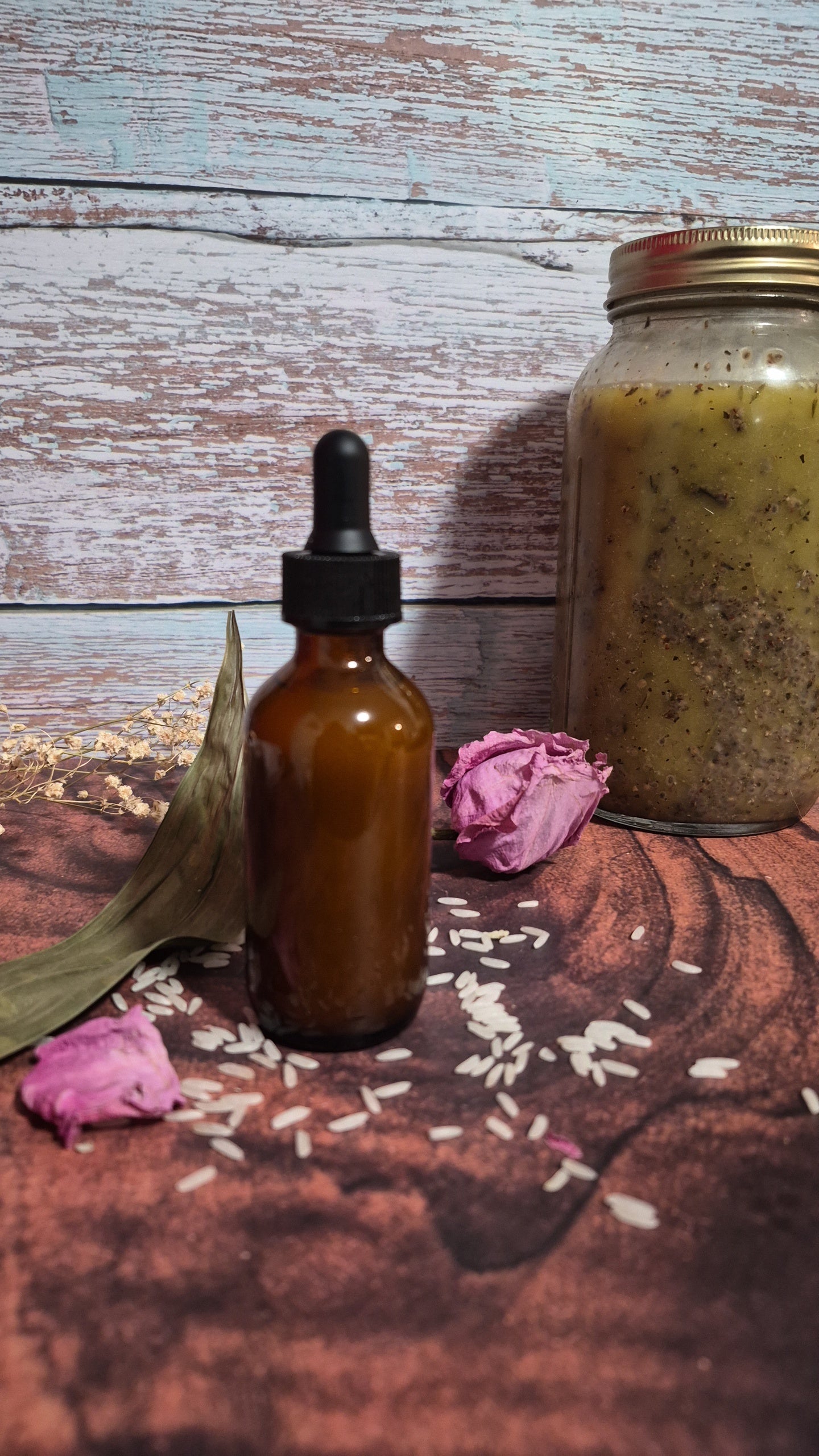 Lotus Flower | Crown Chakra Edge + Hair Strengthening & Growth Oil
