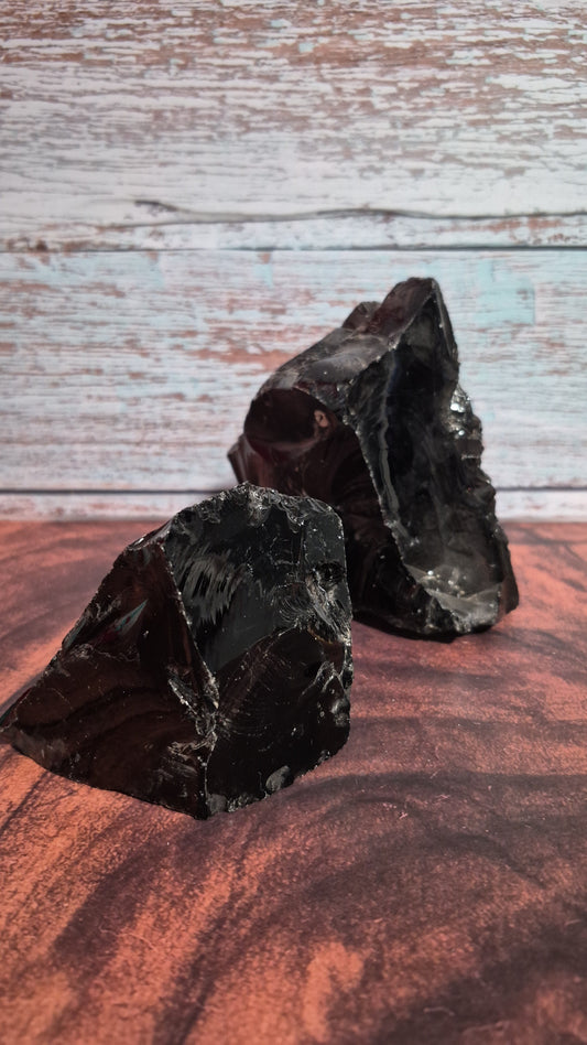 Black Obsidian Lapidary - [Rough]