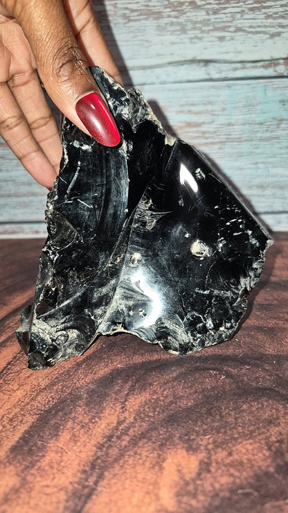 Black Obsidian Lapidary - [Rough]