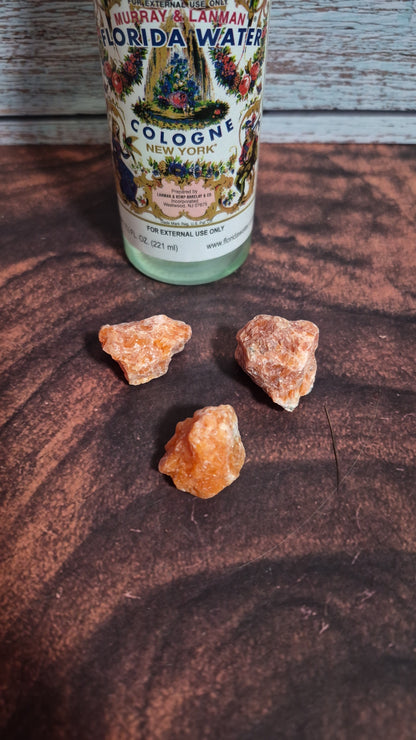 Orange Calcite - [Rough]