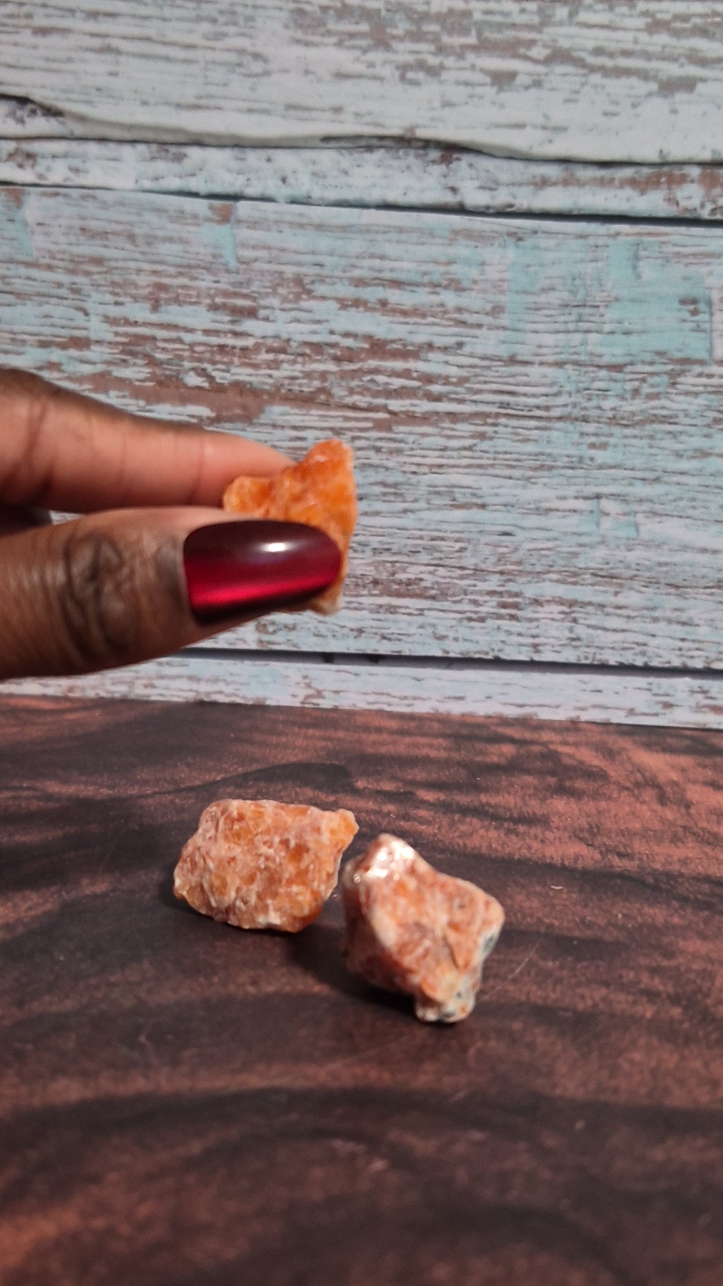 Orange Calcite - [Rough]