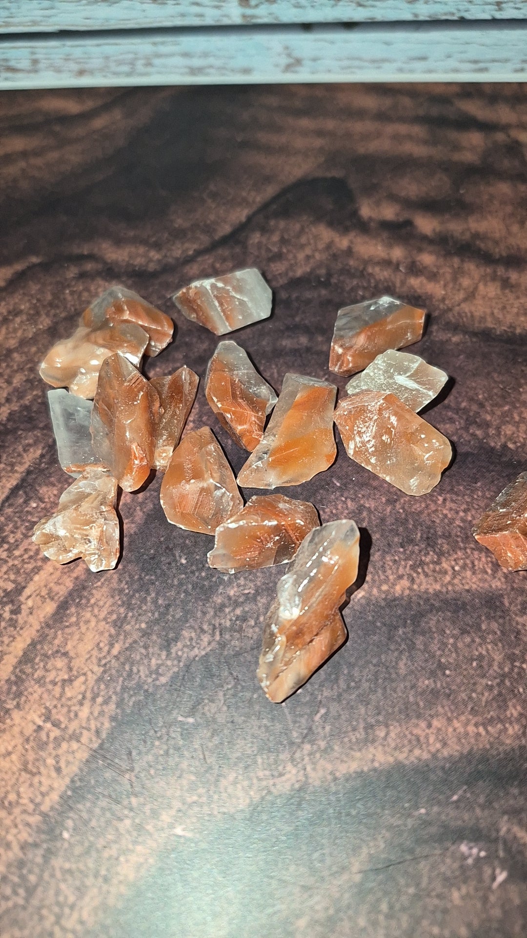 Red Calcite Crystals - [Rough]