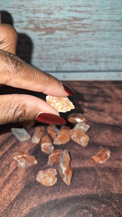 Red Calcite Crystals - [Rough]