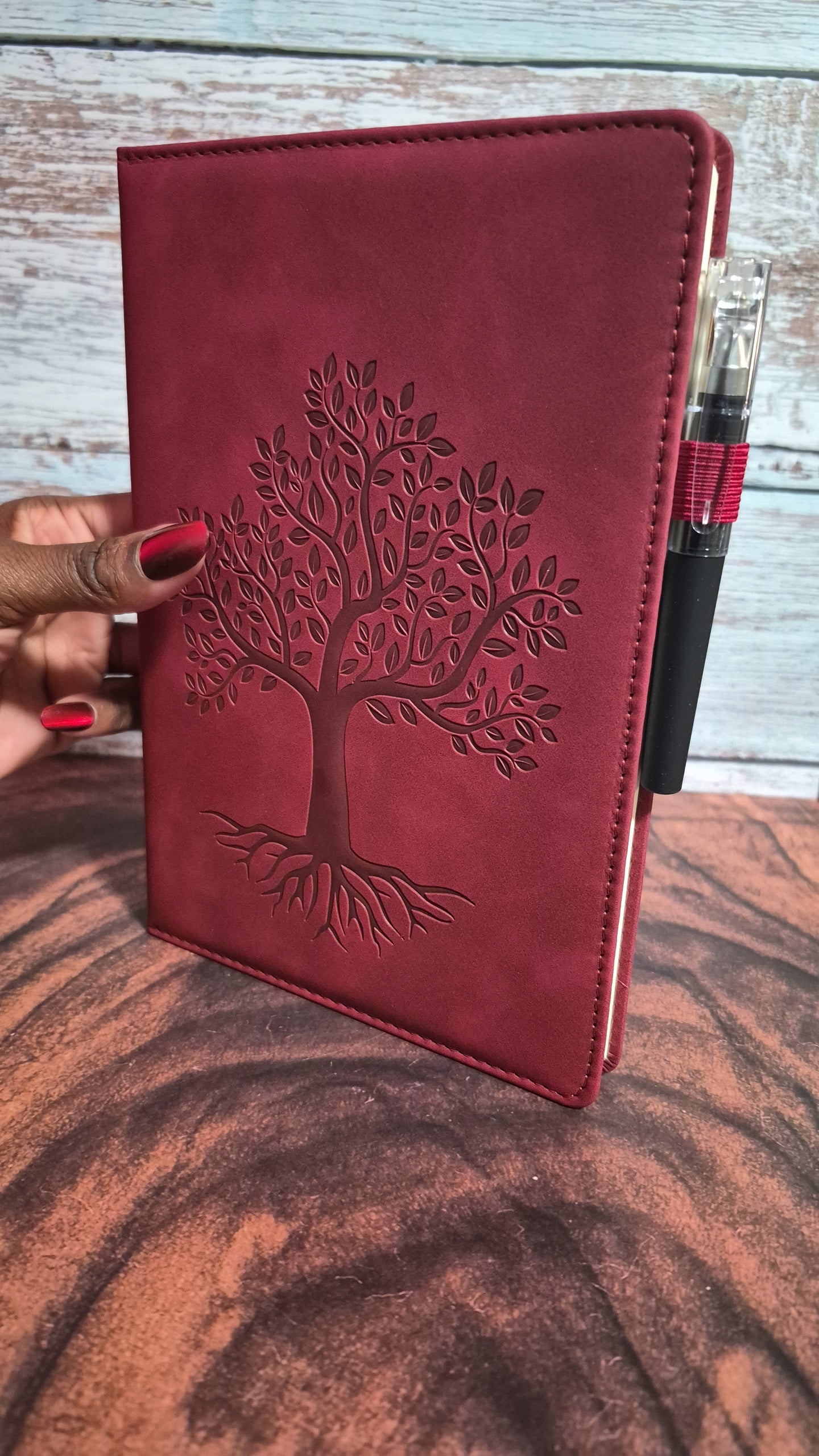 Alternative Leather Tree of Life Journal