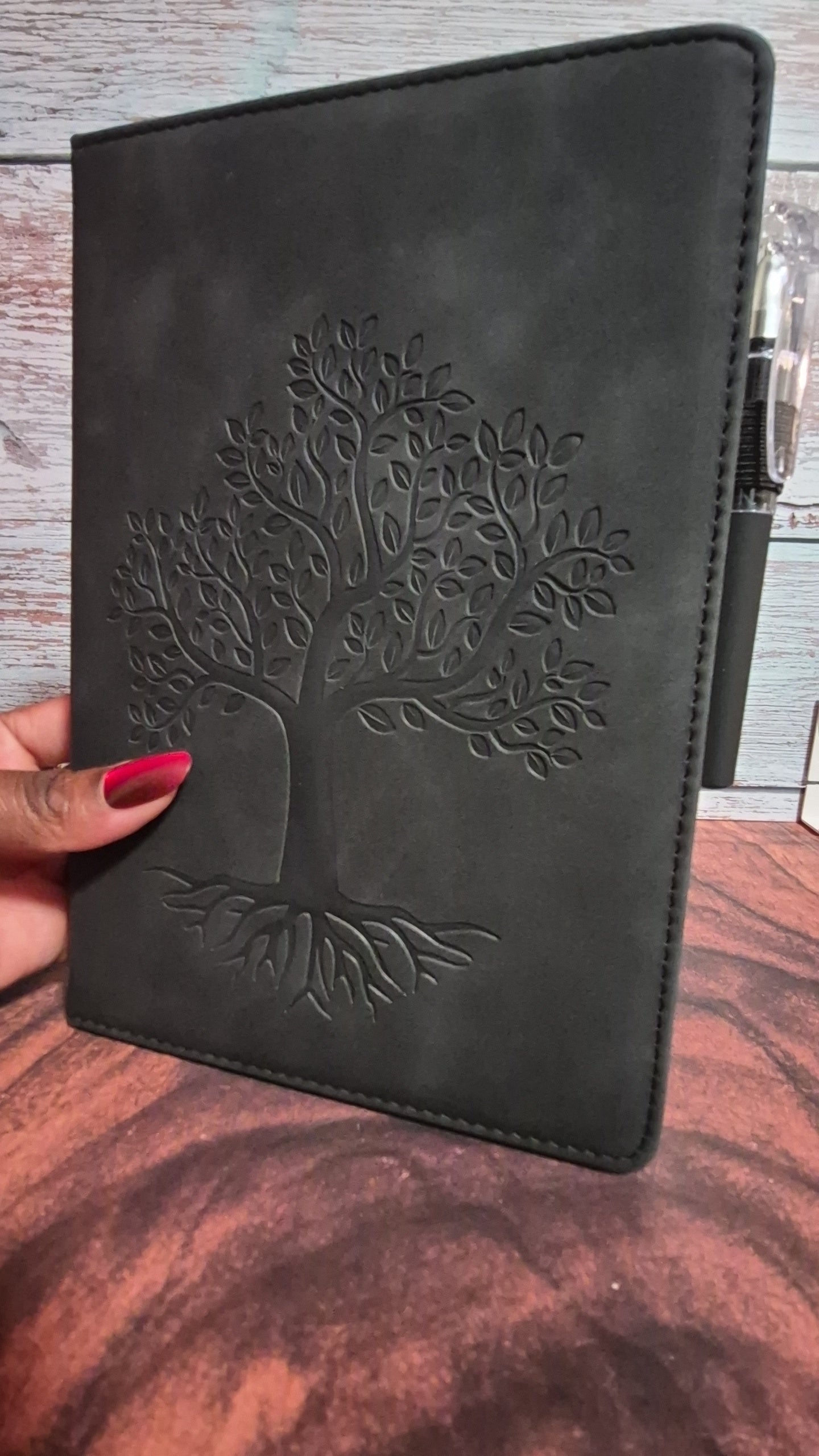Alternative Leather Tree of Life Journal
