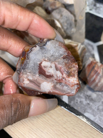 Crazy Lace Agate - [Rough]