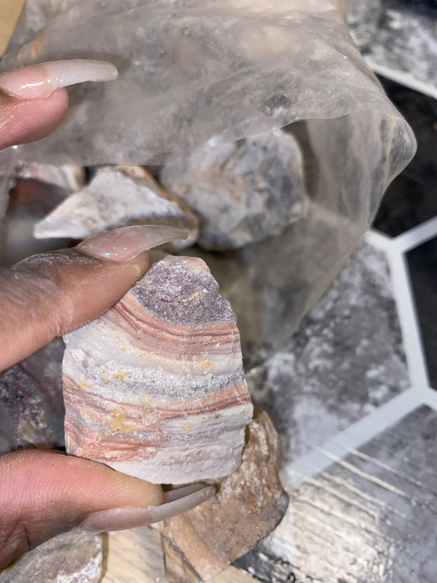 Crazy Lace Agate - [Rough]