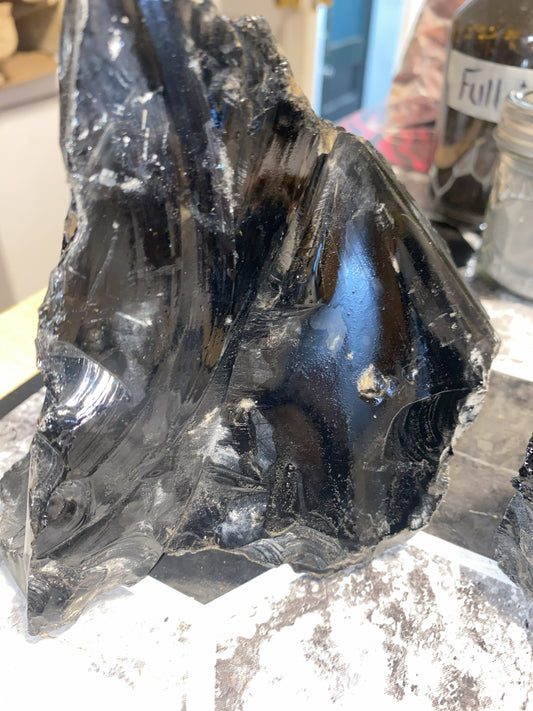Black Obsidian Lapidary - [Rough]