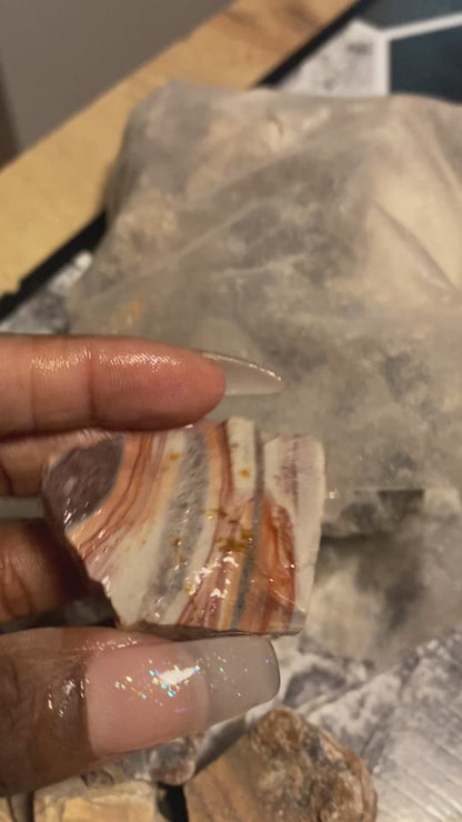 Crazy Lace Agate - [Rough]