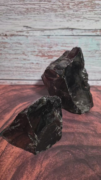 Black Obsidian Lapidary - [Rough]