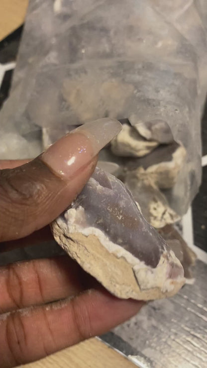 Purple Agate - [Rough]