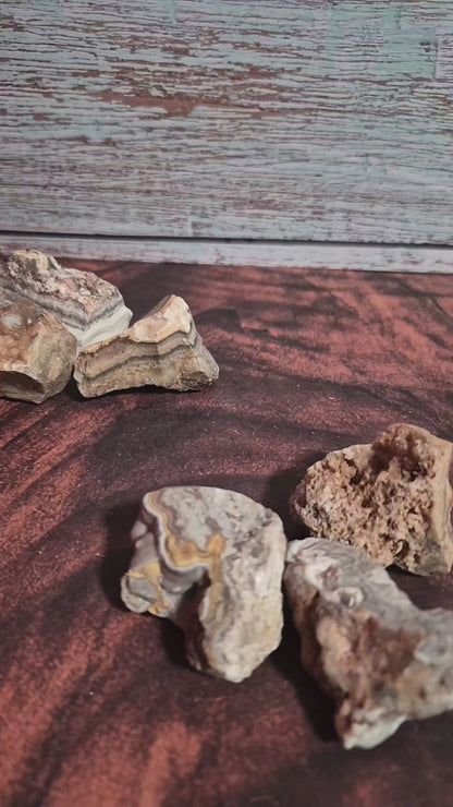 Crazy Lace Agate - [Rough]
