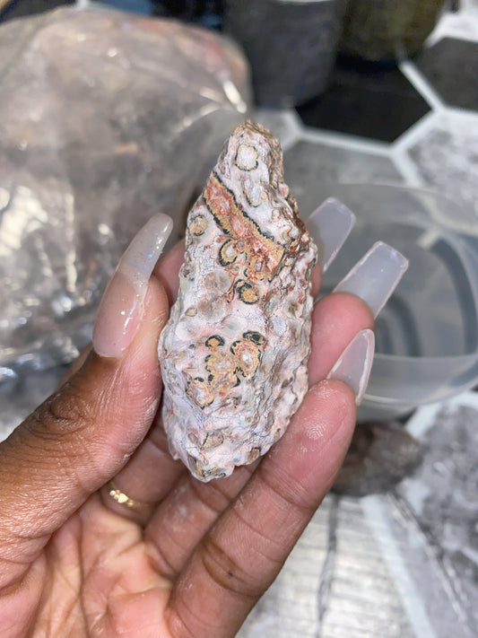 Red Leopard Skin Jasper - [Rough]